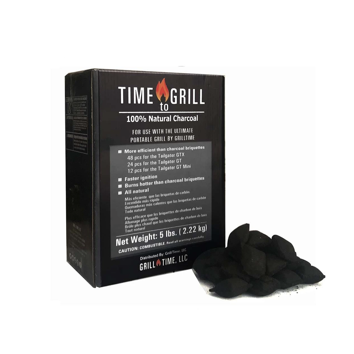 Grill Time 100% Natural Charcoal