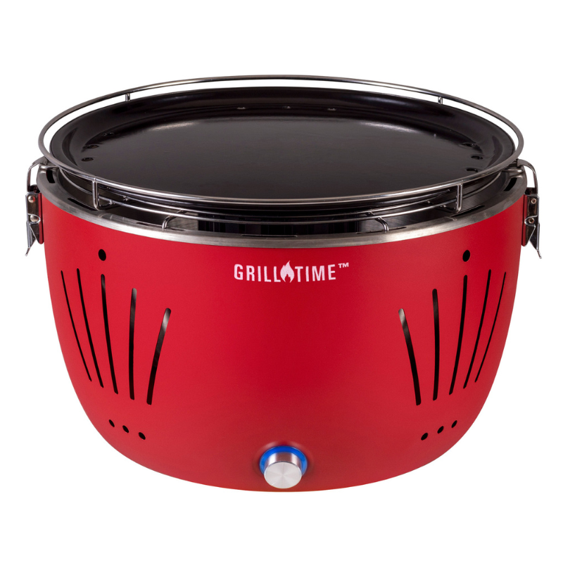 Grill Time Tailgater GT Portable Charcoal Grill Starter Pack - Orange - UPG-O-13 Grill Time Tailgater GT Portable Charcoal Grill Starter Pack - Orange - UPG-O-13